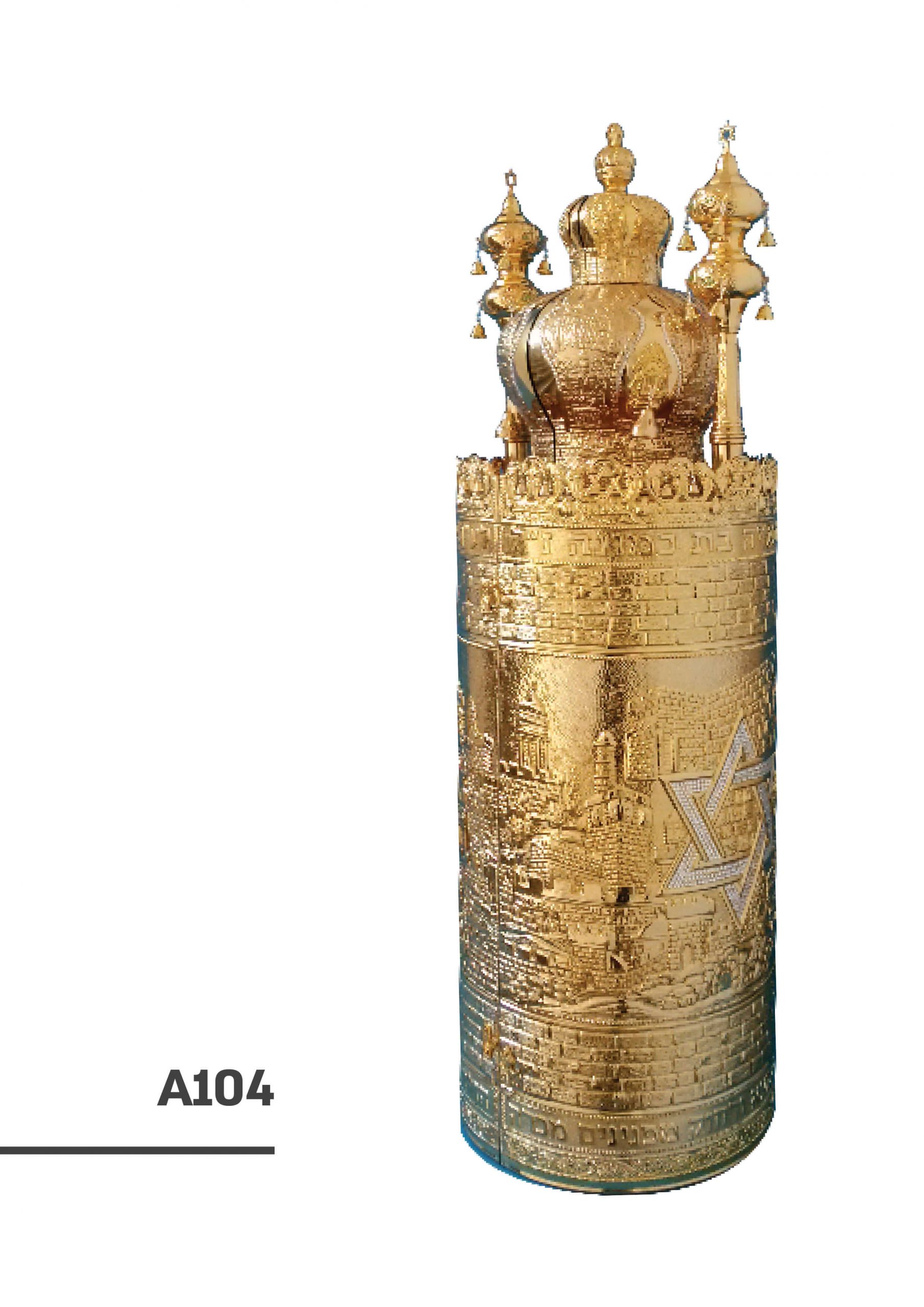 ציפוי זהב טהור -a104